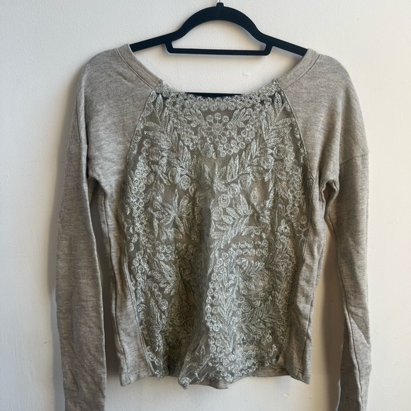 Grey sparkle sweatshirt. - Picture 4 of 4